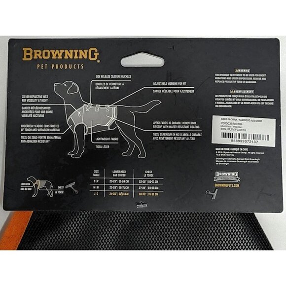 Browning Full Coverage Dog Safety Vest (Large) - Picture 7 of 7